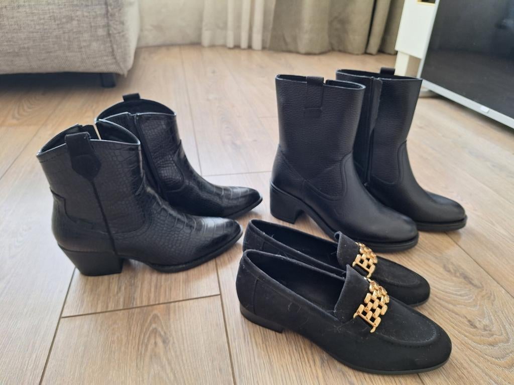 3x maat 37 nieuw!, Ophalen, Nieuw, Zwart, Sneakers of Gympen