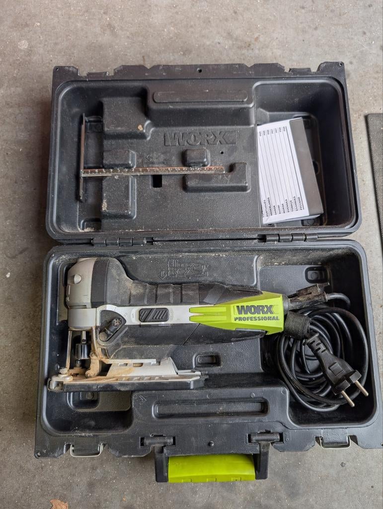 Worx professional decoupeerzaag, Doe-het-zelf en Verbouw, Gereedschap | Zaagmachines, Ophalen of Verzenden, Minder dan 600 watt