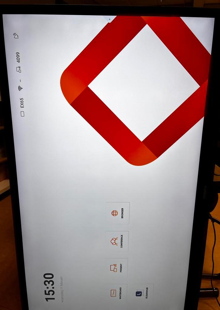 65” i 3 touch scherm met wandbeugel, Audio, Tv en Foto, Televisies, Gebruikt, 100 cm of meer, 4k (UHD), Overige merken, 50 Hz