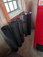 Enkelwandige kachelpijp 150mm, met condensring, Ophalen, Minder dan 60 cm, Kachel, 80 cm of meer