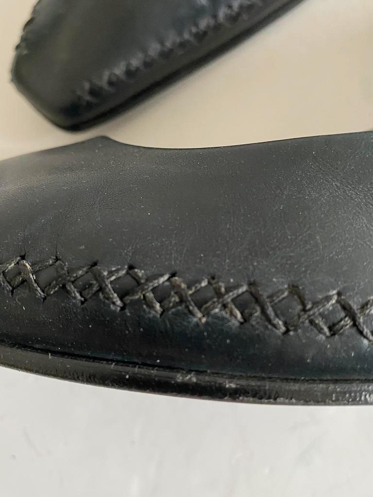 i339 Gabor maat 6,5=39,5 pumps leer leren schoenen zwart, Zwart, Gabor, Ophalen of Verzenden, Zo goed als nieuw