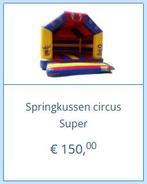 Springkussen circus XL te huur, Ophalen, Overige