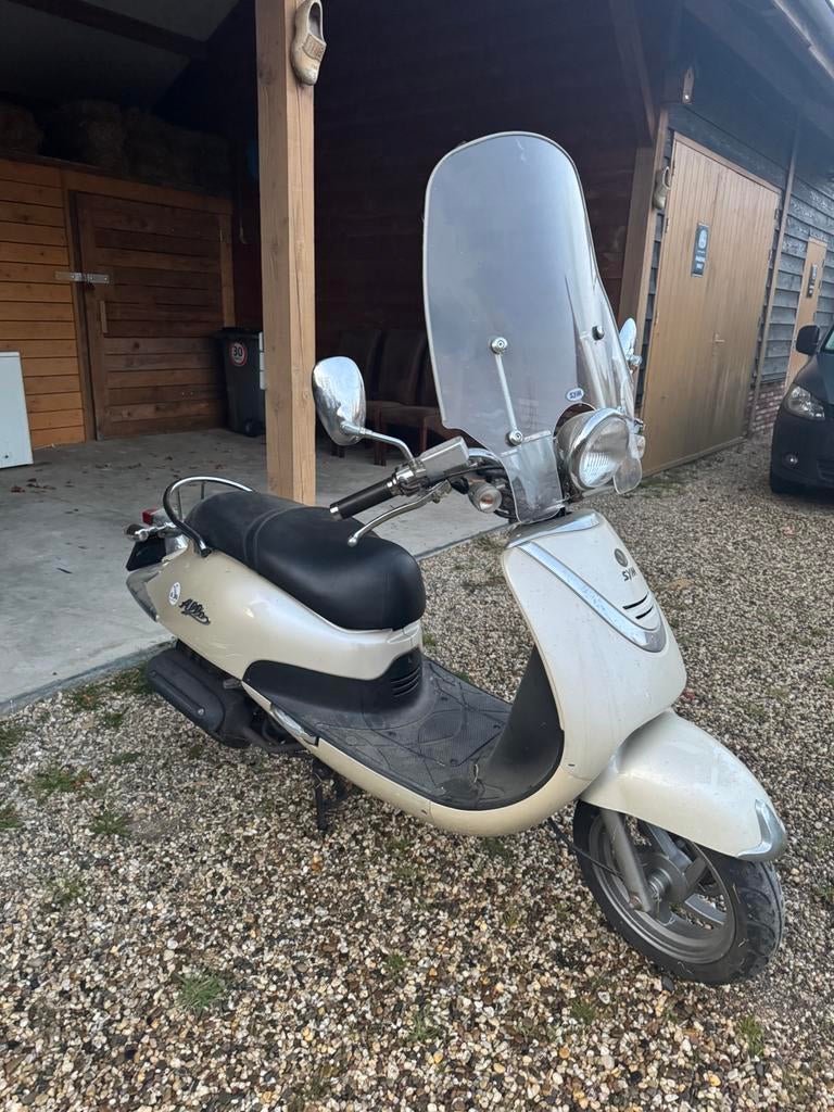 Scooter Sym allo, Ophalen, Gebruikt, Allo, Benzine