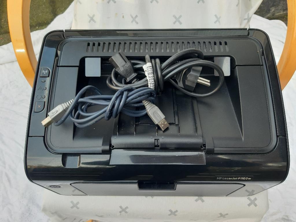 HP Laserjet P1102 - Laserprinter, zwart, Incl. volle toner, Computers en Software, Printers, Ophalen, Zwart-en-wit printen, Gebruikt