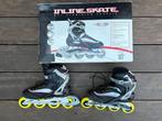 Inline Skates Nijdam met Aluminium Chassis - Maat 44, Heren, Zo goed als nieuw, Inline skates 4 wielen, Ophalen