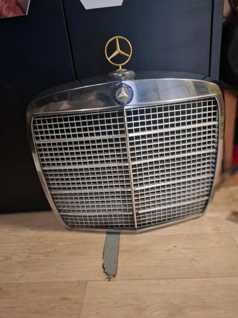 Mercedes W111 1959 grille, Ophalen of Verzenden, Voor, Mercedes-Benz, Motorkap