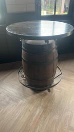 Originele statafel hangtafel wijnvat biervat mancave bar, Ophalen, Zo goed als nieuw