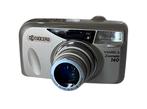Yashica zoommate 140 + tas & nieuwe accu, Ophalen of Verzenden, Zo goed als nieuw, Compact, Overige Merken