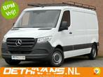 Mercedes-Benz Sprinter 214CDI 143PK L2H1 Cruisecontrol / Air, Auto's, Stof, Gebruikt, Wit, Mercedes-Benz