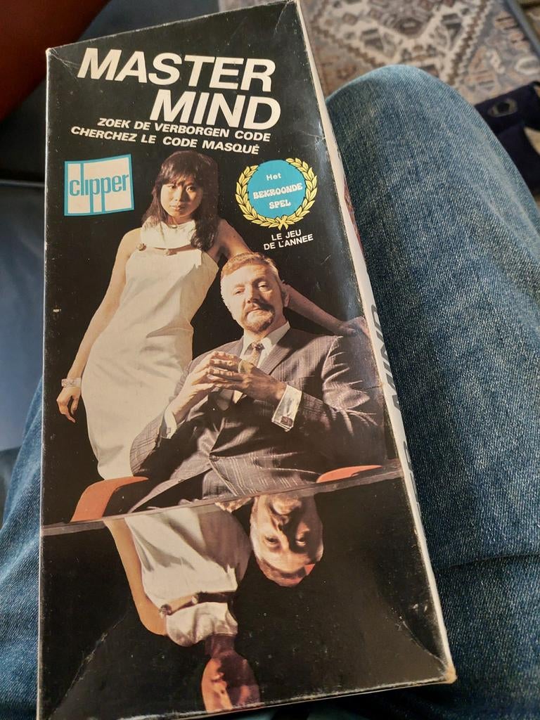 Vintage Mastermind compleet, Hobby en Vrije tijd, Gezelschapsspellen | Bordspellen, Ophalen of Verzenden, Zo goed als nieuw