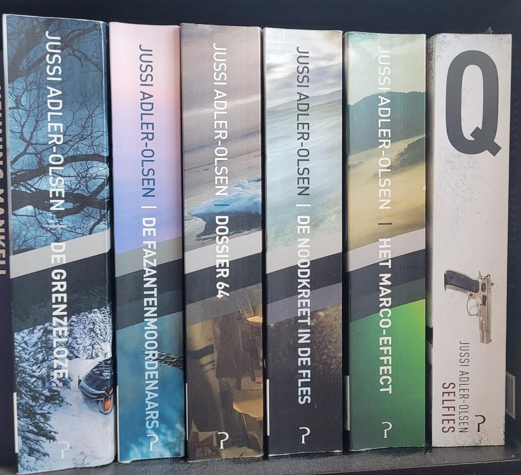 6x Jussi Adler Olsen - serie Q, Ophalen, Gelezen, Jussi Adler Olsen