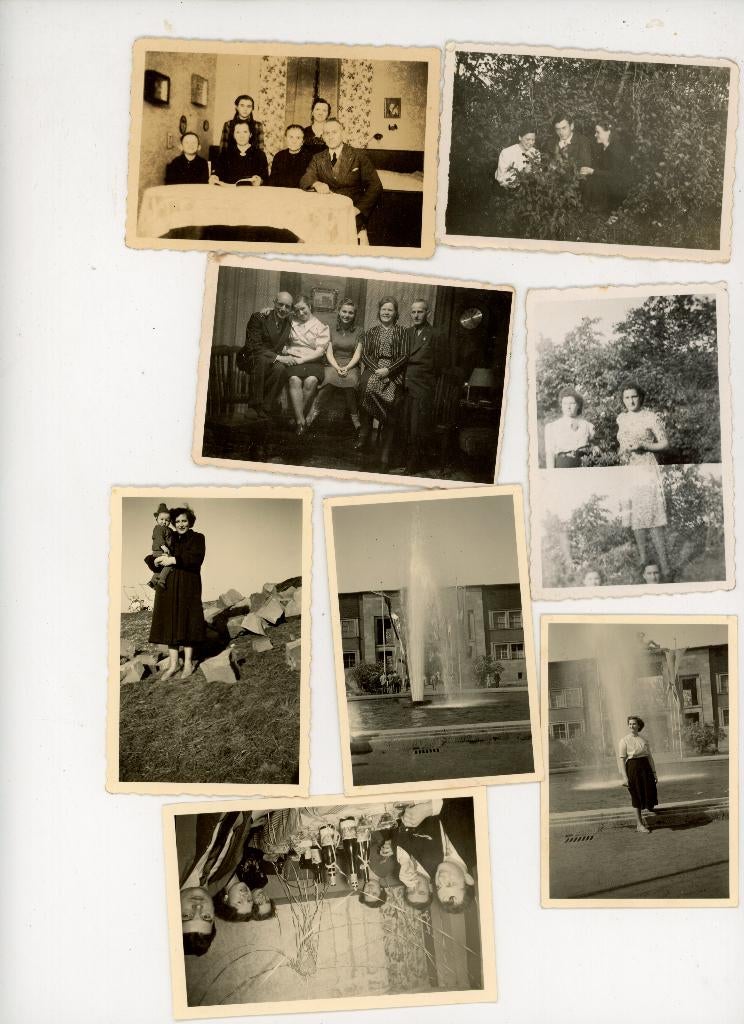 G69 acht kleinbeeld foto,s, Verzenden, Voor 1940, Gebruikt