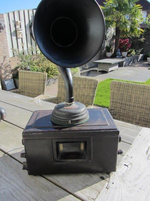 buizen radio Philips 2534; hoorn Luidspreker grammofoonstijl, Ophalen of Verzenden