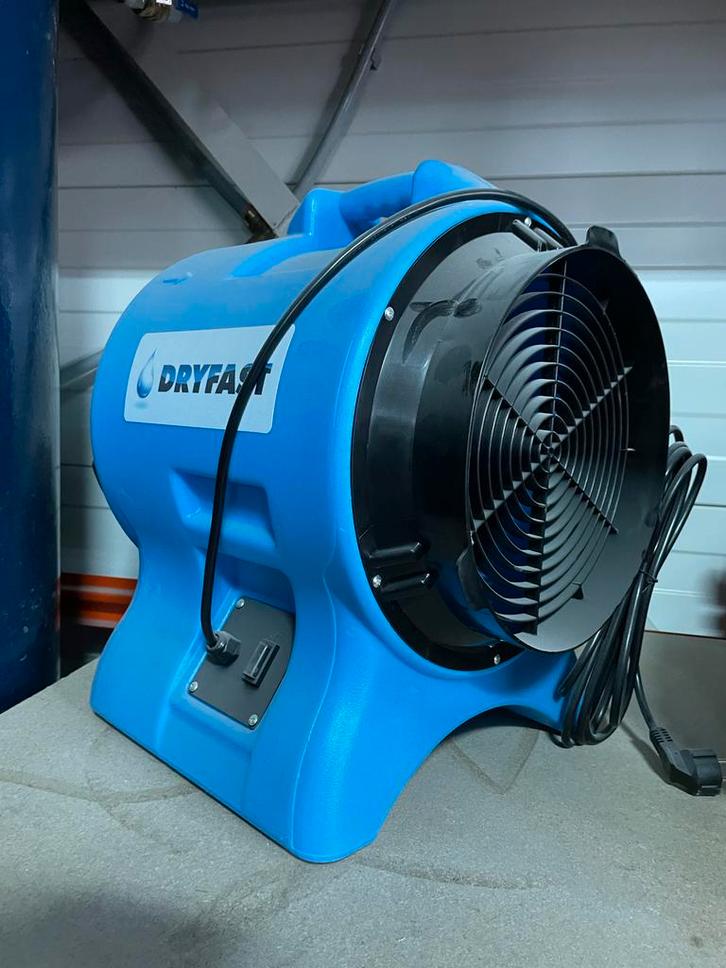 Nieuwe Dryfast axiaal ventilator DAF3000 + 2 luchtslangen, Doe-het-zelf en Verbouw, Ventilatie en Afzuiging, Nieuw, Ventilator