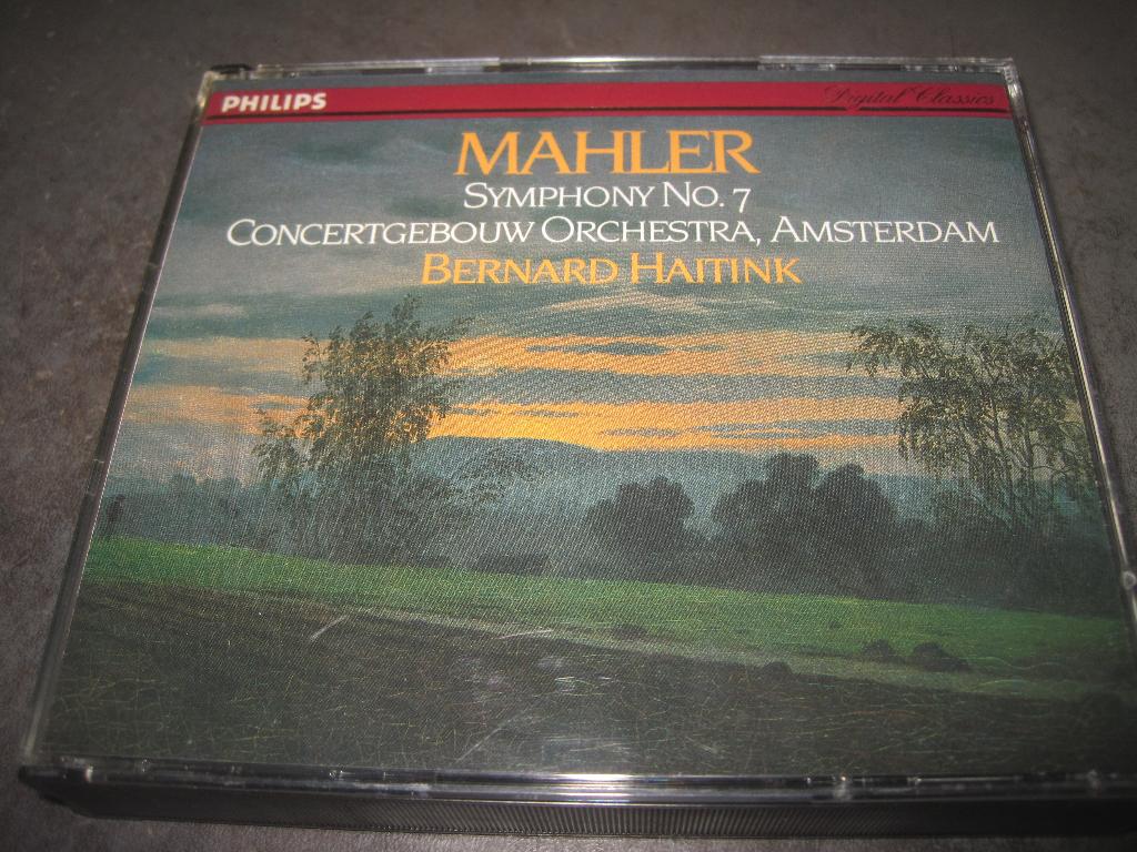 Mahler Symphony 7 Haitink CGBO op Philips 2CD, Cd's en Dvd's, Ophalen of Verzenden, Classicisme, Zo goed als nieuw, Kamermuziek