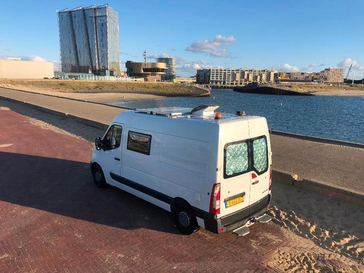 Camper Opel Movano 4zits 2014, L2H2, APK tot mei 2027, Caravans en Kamperen, Campers, Particulier, tot en met 4, Buscamper of Camperbus