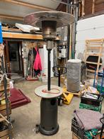 Terras verwarmer met hang tafel, Ophalen, Zo goed als nieuw