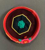 Vrolijke baret met geborduurde eekhoorn, Meisje, Ophalen of Verzenden, Zo goed als nieuw, Hema