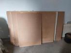 Diverse gebruikte MDF platen, Ophalen, Gebruikt, Overige materialen, 50 tot 100 mm