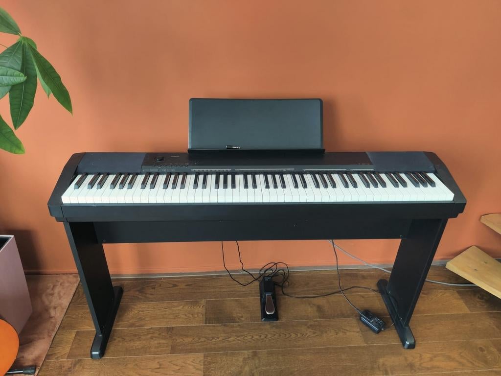 Casio digitale piano, Casio CDP 130 BK, Muziek en Instrumenten, Piano's, Ophalen, Zwart, Digitaal, Zo goed als nieuw