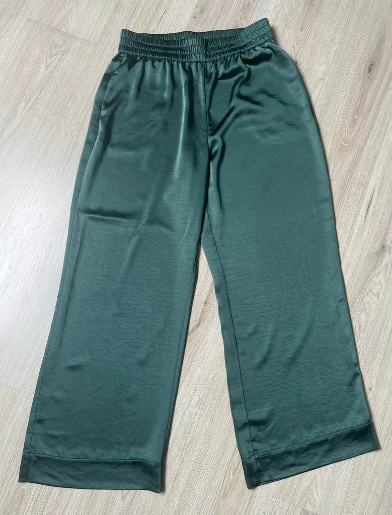 Ted Baker broek, groen in maat 4 = maat 42, Kleding | Dames, Maat 42/44 (L), Ophalen of Verzenden, Zo goed als nieuw, Lang
