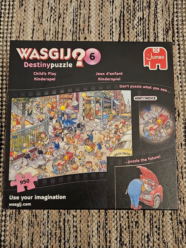 Wasgij Destiny 6: Child's Play 950 stukjes puzzel, Ophalen, 500 t/m 1500 stukjes, Gebruikt, Legpuzzel