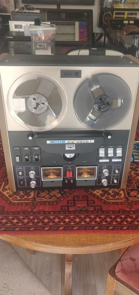 Akai bandrecorder GX-260 D, Ophalen, Bandrecorder