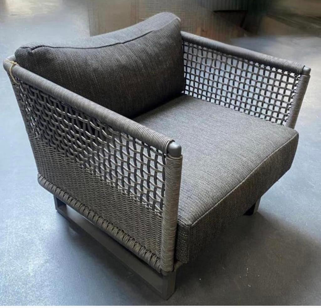 Borek Morella loungestoel, Ophalen, Zo goed als nieuw, Wicker