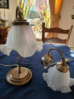 Vintage IKEA kuplett Tulip tafellamp en wandlamp, Ophalen of Verzenden, Minder dan 50 cm