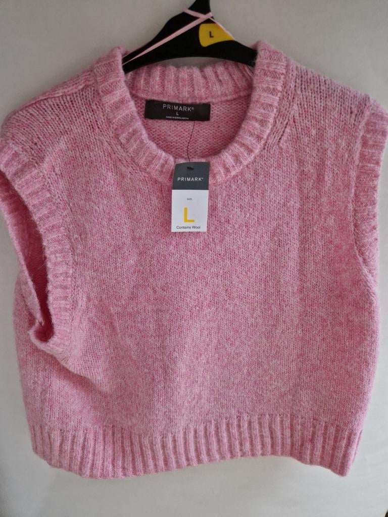 Wollen trui wool maat L, Ophalen of Verzenden, Nieuw, Maat 42/44 (L), Roze