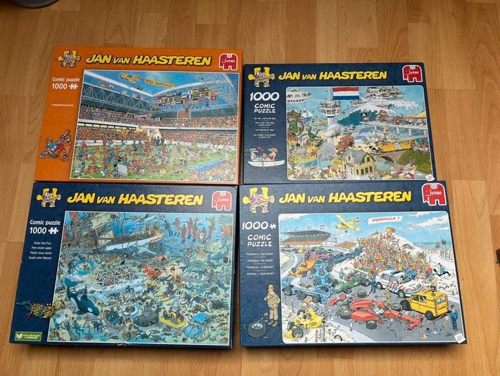 Jan van Haasteren Puzzels, Hobby en Vrije tijd, Denksport en Puzzels, Zo goed als nieuw, Legpuzzel, 500 t/m 1500 stukjes, Ophalen