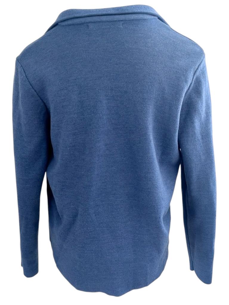 Sibin Linnebjerg vest XL, Maat 46/48 (XL) of groter, Zo goed als nieuw, Verzenden, Blauw