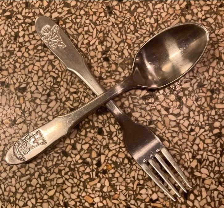 Georg Jensen Julius Denmark Bestek Kind Finn Naess-Schmidt, Antiek en Kunst, Kunst | Designobjecten, Verzenden