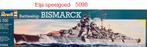 Modelbouw Revell 1:700 BISMARCK 5098 boot/schip, Ophalen of Verzenden, Nieuw, 1:50 tot 1:200, Revell
