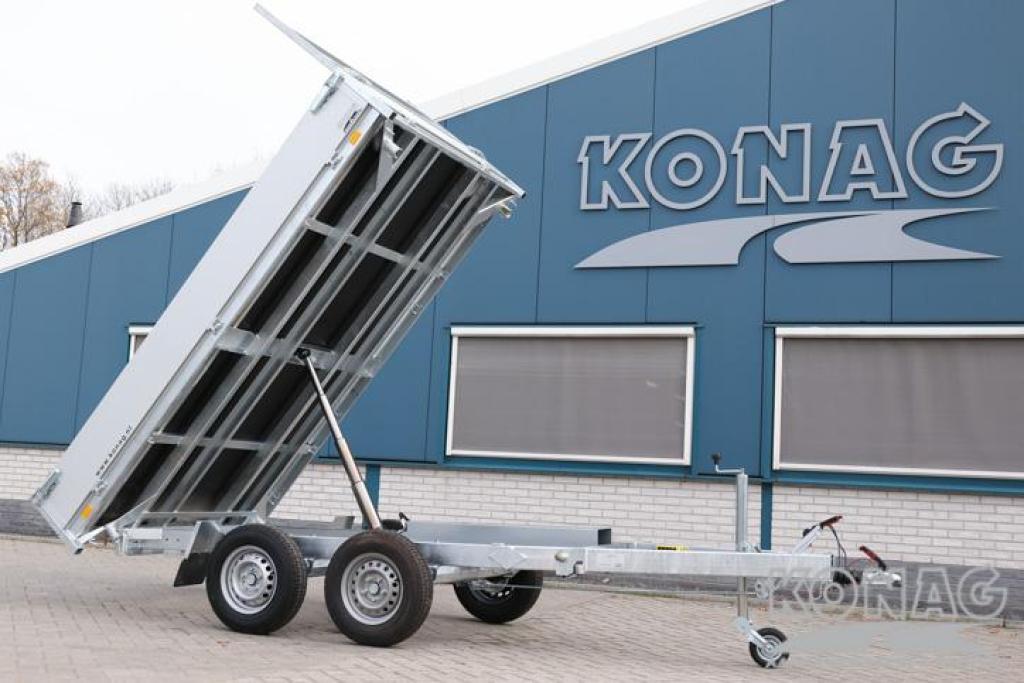Superactie: Konag Easyline kipper / kiepaanhangwagen 305x180, Nieuw