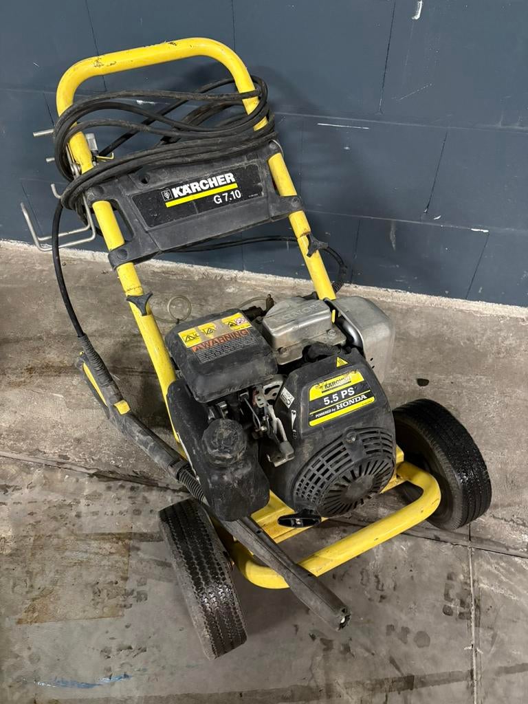 Karcher benzine hogedrukreiniger, Ophalen, Zo goed als nieuw, Elektrisch