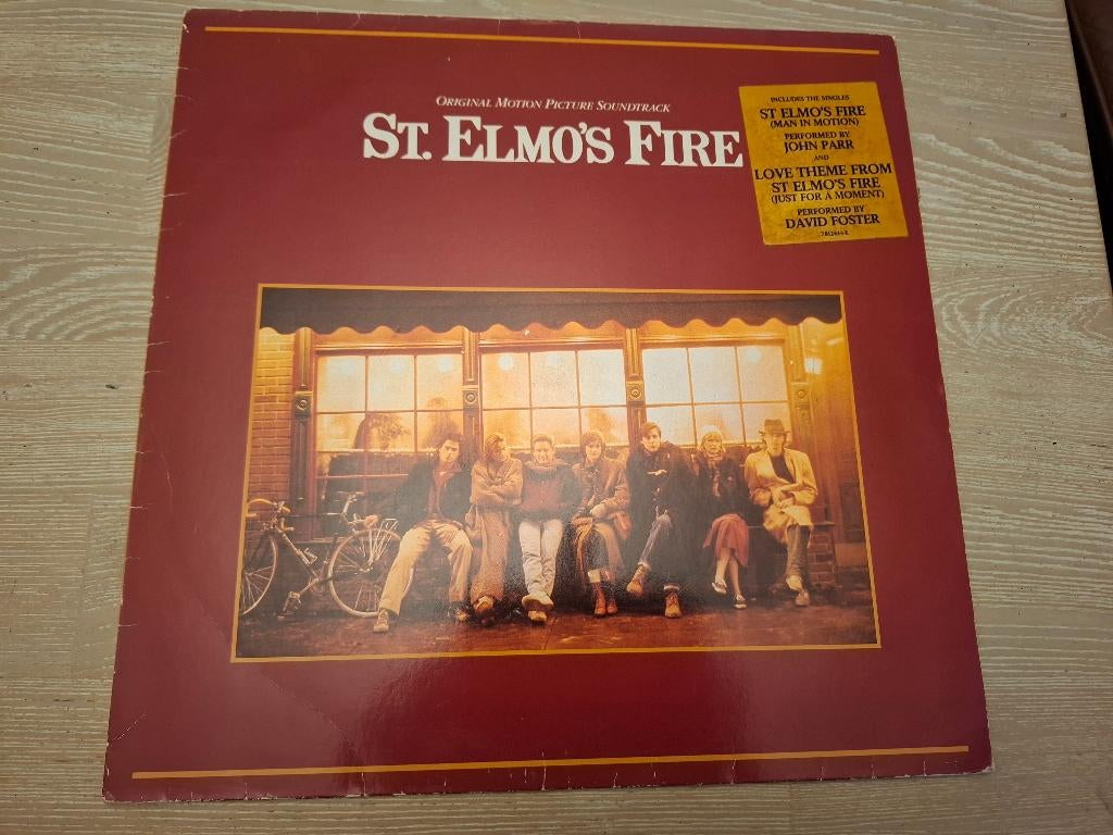 LP Soundtrack St. Elmo's Fire. (1985), Cd's en Dvd's, Ophalen of Verzenden, Gebruikt, 12 inch
