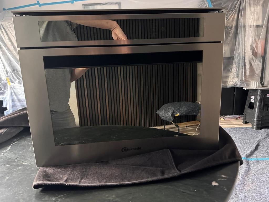 Combi oven bauwknecht voor onderdelen, Ophalen of Verzenden, Gebruikt, Minder dan 45 cm