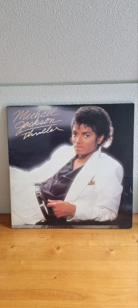 Michael Jackson thriller, Ophalen of Verzenden, Gebruikt, 12 inch