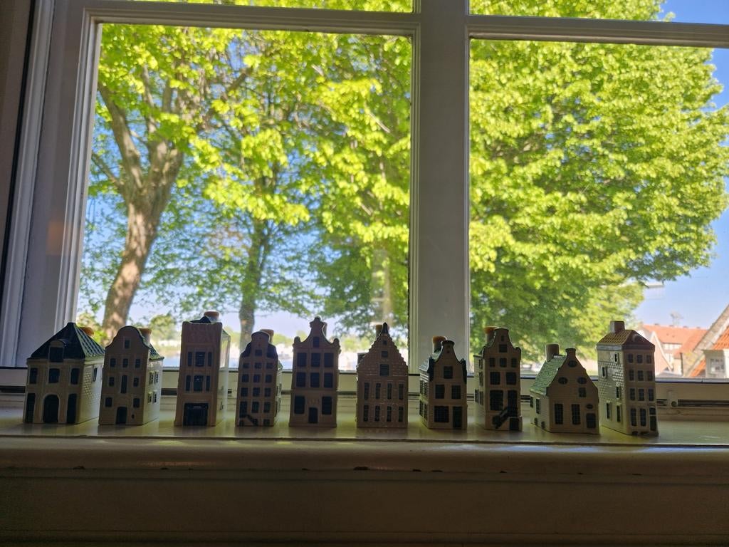 Verzameling KLM Delfts Blauwe Huisjes, Ophalen, Zo goed als nieuw, Overige typen