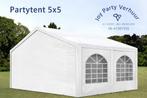 Partytent 5x5 te huur / huren, Tuin en Terras, Partytenten, Ophalen, Zo goed als nieuw, Minder dan 5 meter