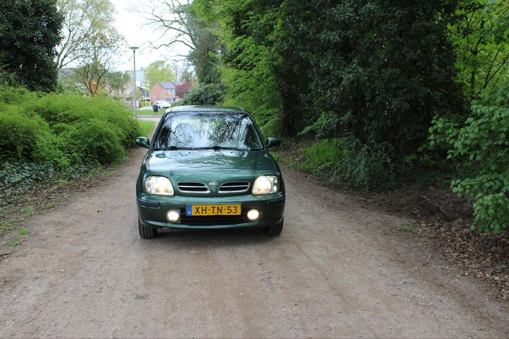 Nissan Micra 1.3 3D 1998 Groen, Auto's, Nissan, Particulier, Micra, Airconditioning, Centrale vergrendeling, Elektrische ramen