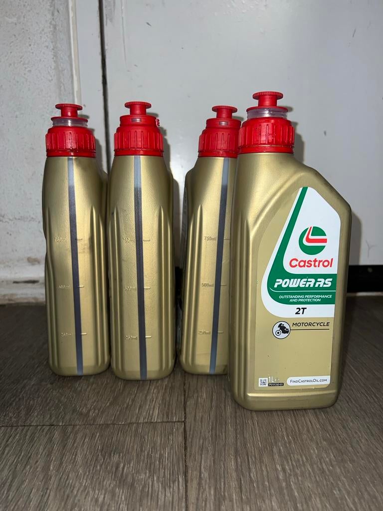 Castrol Power RS 2T tweetaktolie - 3 liter, Ophalen