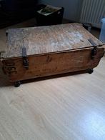 Houten kist met wieltjes, Ophalen, 50 tot 100 cm, Minder dan 50 cm, Minder dan 50 cm