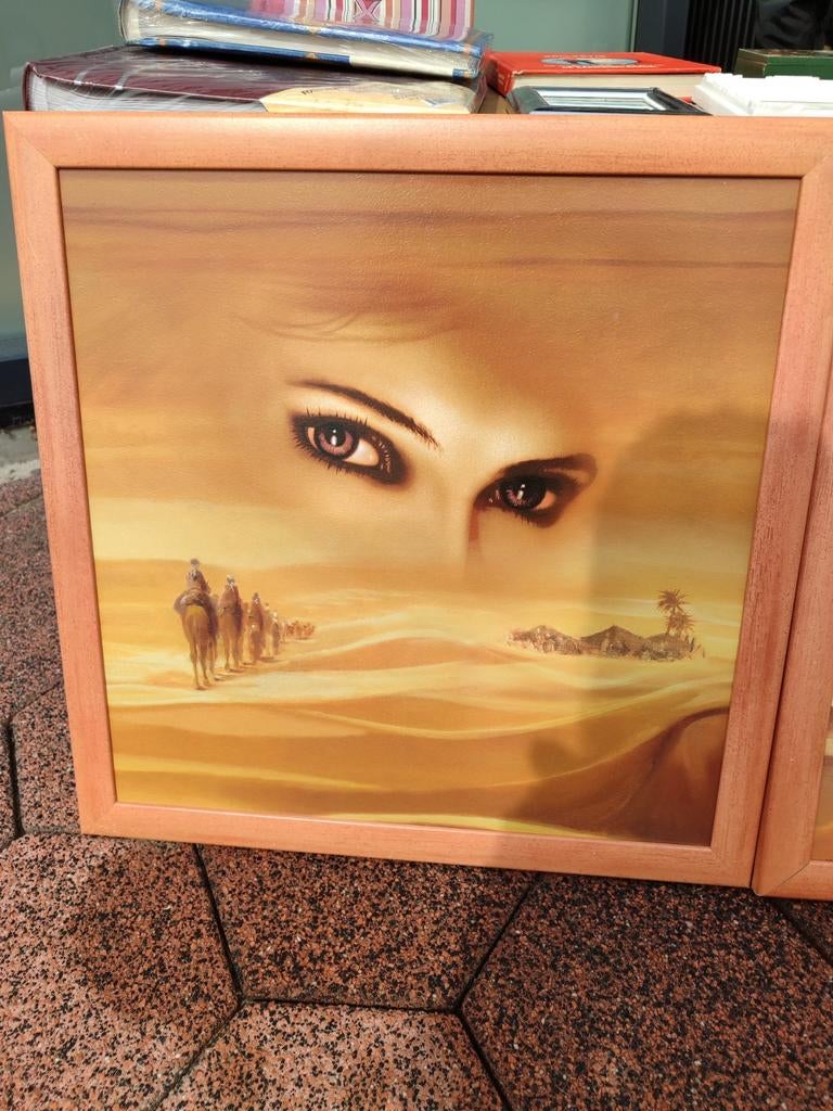 Schilderijen, Ophalen, Hout, 50 tot 75 cm, 50 tot 75 cm