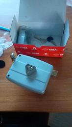 Cisa opleg deur slot 50320 dm 60 vaste cilinder, 120mm breed, Ophalen of Verzenden, Gebruikt, Overige materialen, Slot