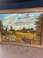 schilderij op doek van olieverf, Antiek en Kunst, Kunst | Schilderijen | Klassiek, Ophalen