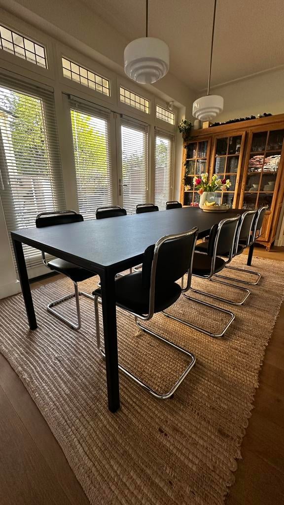 Hay T12 eettafel - 250x95, Ophalen, Strak, 200 cm of meer, 50 tot 100 cm