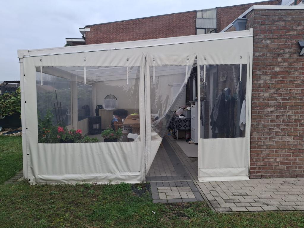 Veranda zeil, Tuin en Terras, Ophalen of Verzenden, Gebruikt, Veranda
