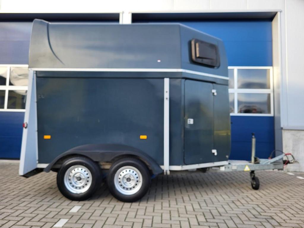 Nette Humbaur paardentrailer zadelkamer polyester 2 paards *, Gebruikt, Polyester, Overige typen